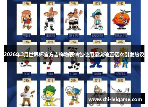 2026年3月世界杯官方吉祥物表情包使用量突破五亿次引发热议